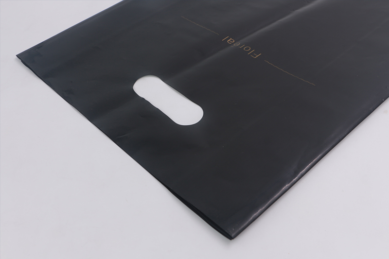 黑色PO服裝購物平口袋