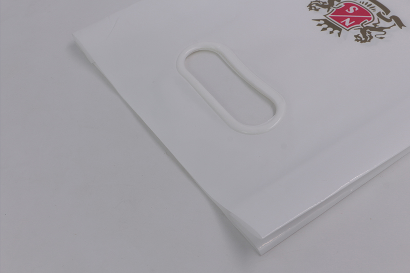 白色禮品PE平口袋