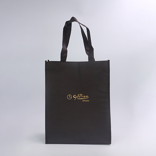 褐色手提廣告宣傳無(wú)紡布袋定制