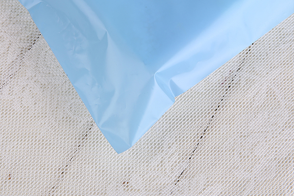 藍(lán)色PE平口服裝袋